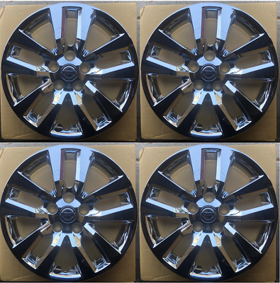 4 NEW 16" CHROME Hubcap Wheelcover that FITS 2007-2018 Nissan ALTIMA hub cap