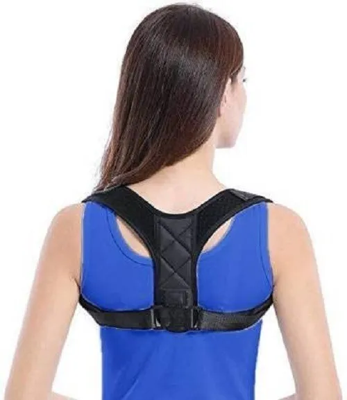 Posture Corrector Adjustable Back Brace Shoulder Support Clavicle Belt Unisex.