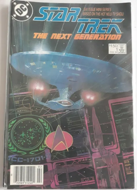 dc comics star trek the  next generation #1 feb  1988 (W)