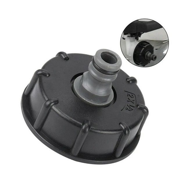 Verbinder IBC Tank Adapter Armaturen Ausrüstung Hof Kunststoff Schlauch