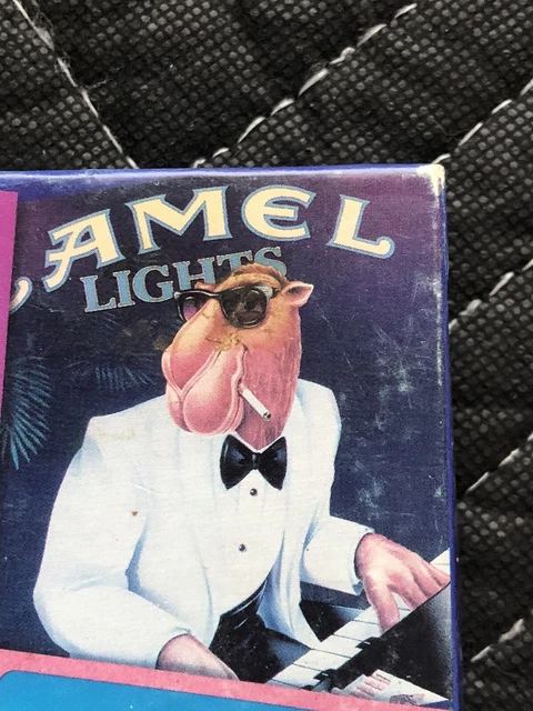 Vintage Joe Camel Cigarettes 1992 Set Of 4 Cork Drink Coasters 3