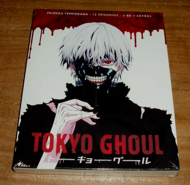 Tokyo Ghoul Second Season 2 Blu-Ray + Extras New Sealed (Sleeveless Open) R2