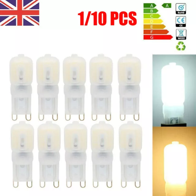 G9 3W/5W Halogen AV 200V Capsule Light Bulb Replace LED Lamps 2PinA+ Pack 1/5/10