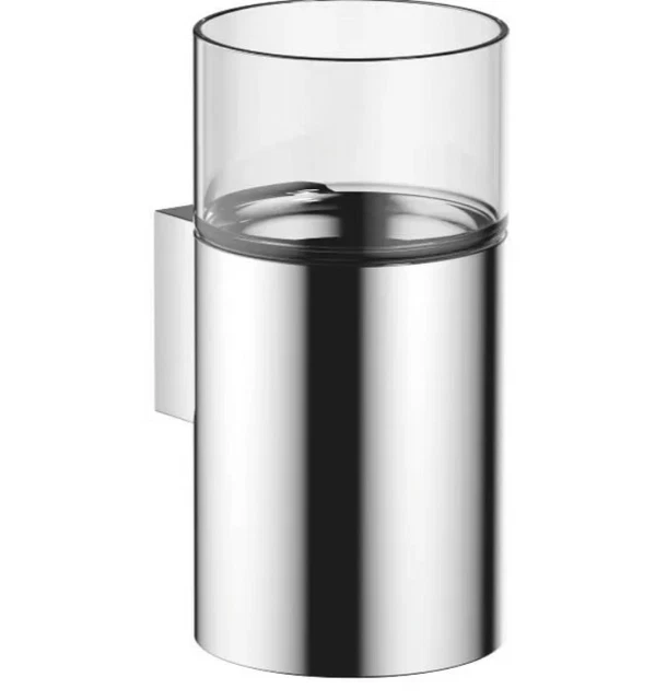 Soporte de vidrio Dornbracht, modelo de pared neutral en serie negro mate 83400979-33 NUEVO EMBALAJE ORIGINAL