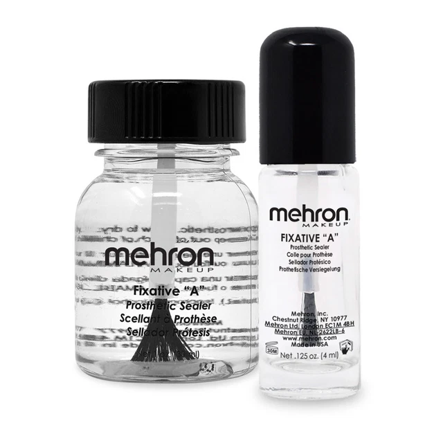 Mehron Fixative A Prosthetic clear liquid plastic sealer for Modeling Wax