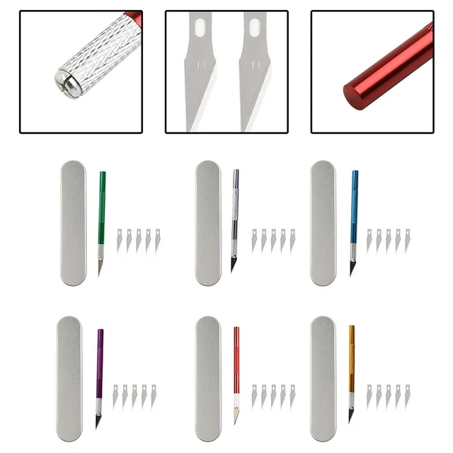 Carving Cutter 7Pcs Set Cardboard Cloth Cutting Tool Foam Board Crafts