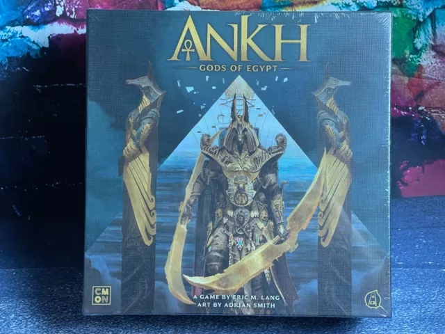 NEW Sealed ANKH Gods Of Egypt Board Game CMON KS