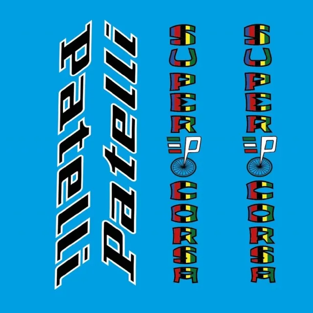 Patelli Super Corsa Bicycle Decals, Stickers, n.802