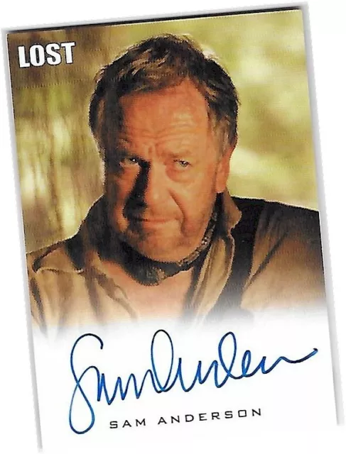 Lost Archives - Sam Anderson - Bernard Nadler - Auto/Autographe Carte - 2010 -