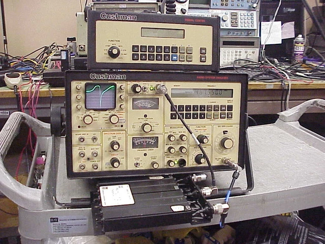 Cushman CE-6030A Radio Service Monitor - Commercial/Ham.-TRACKING GENERATOR