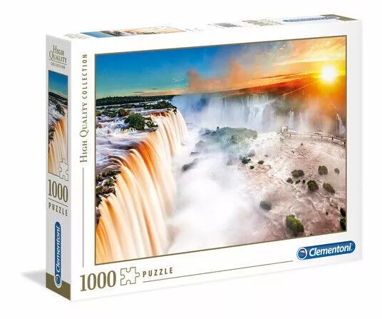 Clementoni Puzzle 1000 Pezzi High Quality Waterfall 39385