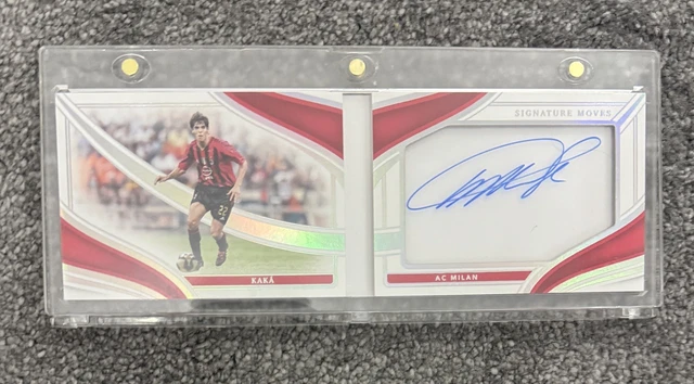 2023-24 PANINI IMMACULATE Soccer Kaka Signature Moves Booklet 66