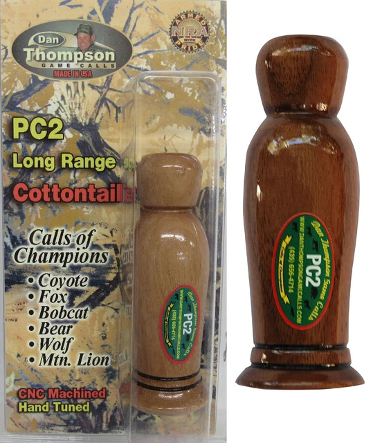 LONG RANGE COTTONTAIL PC2 Predator Mouth Call Dan Thompson Predator