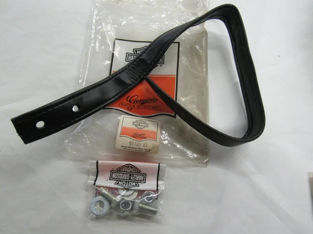 NOS Harley Davidson OEM Passeggero Impugnatura Cinturino Kit Xlx Models 51189-83