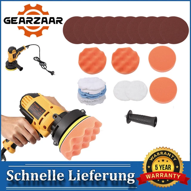 26 pezzi lucidatrice professionale lucidante lucidatrice rettificatrice auto set lucidatura