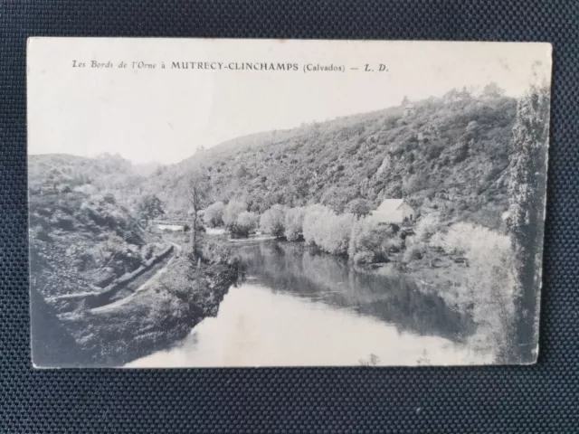 CPA 61 Les Bords de l'Orne à MUTRECY-CLINCHAMPS