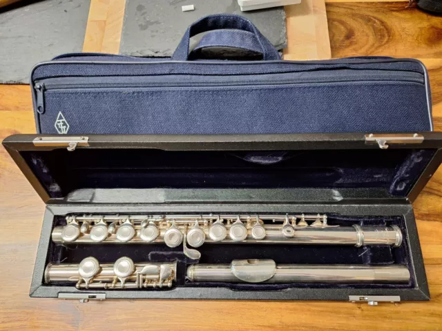 Jupiter Flute with 2 Cases & brush swab excellent used condition