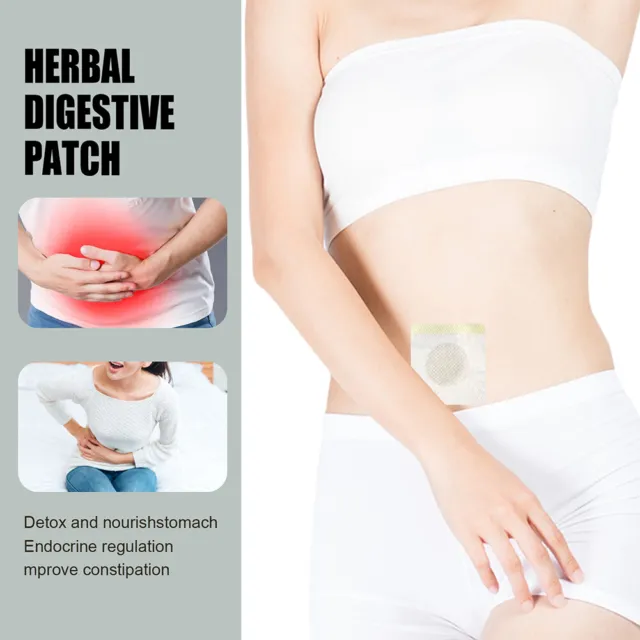Stomach Digestive Patches Gastric Ulcer Pain Dyspepsia Colitis Herbal Plaster