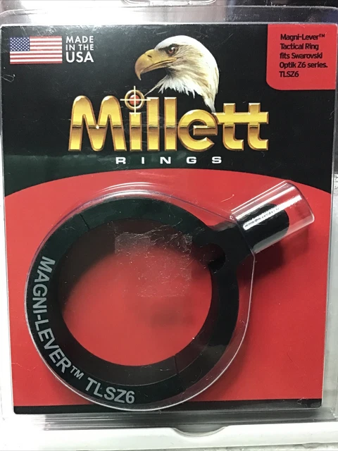 Millett Magni-Lever Tactical Ring Swarovski Optik Z6 series. TLSZ6