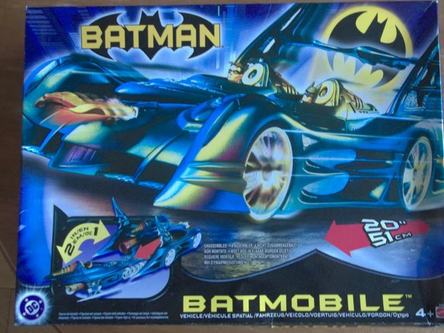 MATTEL B4944 Batman Batmobile Et Robin Moto 2 IN 1 Neuf De