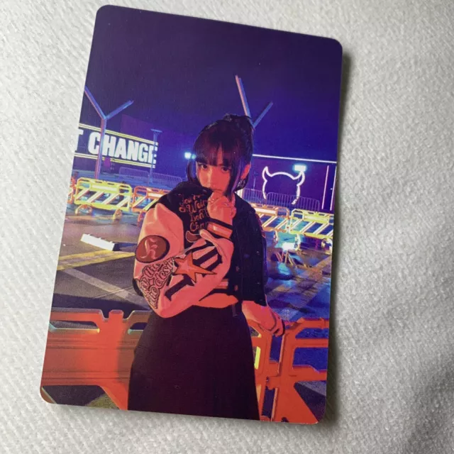 LIZ IVE Girl B&W 1st Album Edition Celeb Photo K-Pop Card Night Change