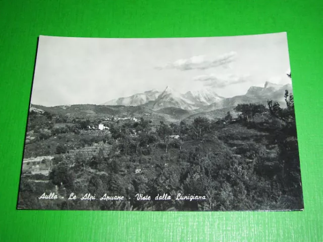 Cartolina Aulla - Alpi Apuane - Viste da Lunigiana 1955 ca.