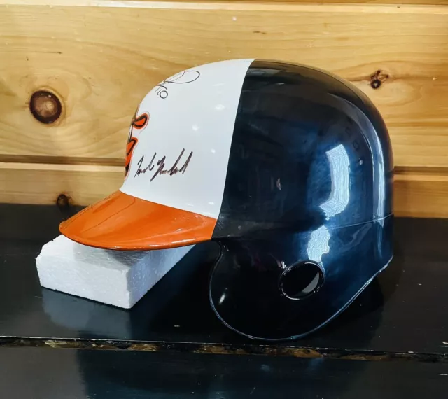 Authentic Orioles Full Size Batting Helmet MLB Signed/Auto Chris Davis JSA COA