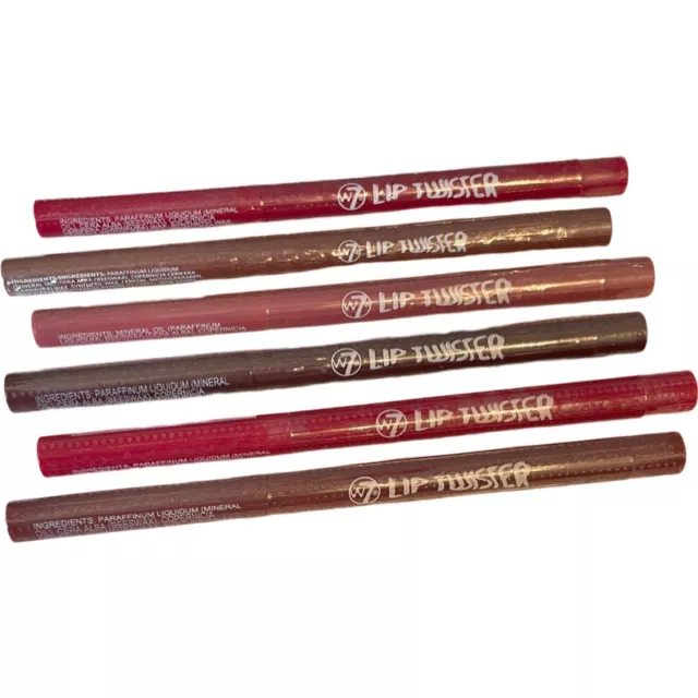 W7 Lip Twister Retractable Lip Liner Pencil x2