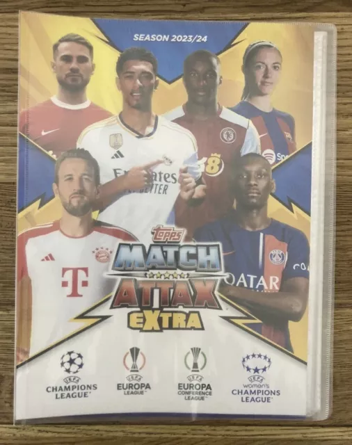 Topps Match Attax Extra 2023/24 Binder - Gameguide - Checklist 2024 New