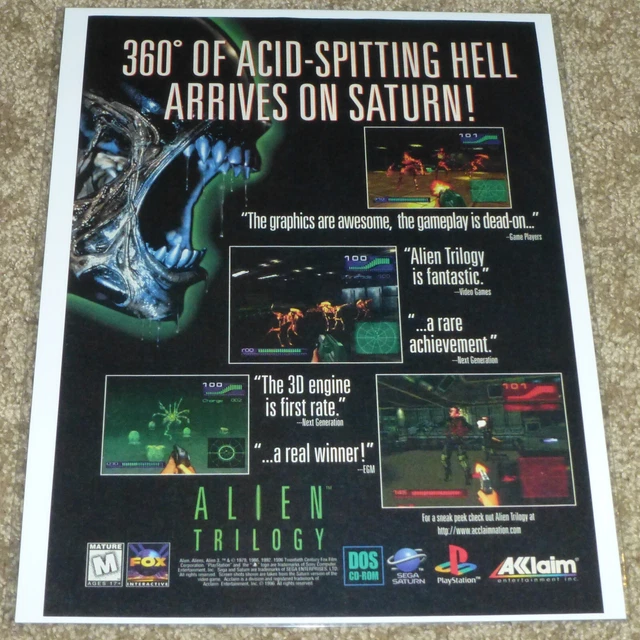 96年【ALIEN TRILOGY】プロモT エイリアン ムービーT ビンテージ