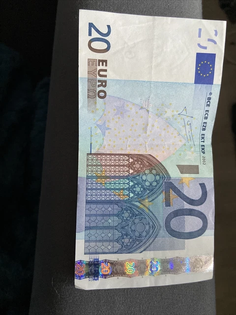 Billet de 20 euros 2002