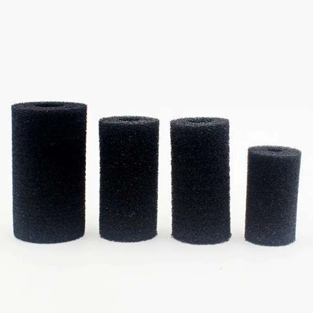 1 pieza de espuma bioquímica prefiltro esponja borde acuario pecera negro reemplazo