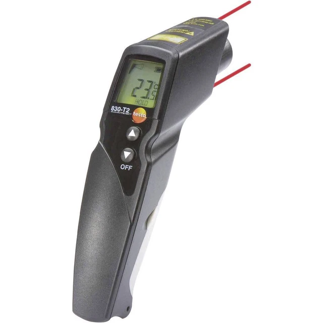 Thermomètre infrarouge testo 830-T2 Optique 12:1 -30 - +400 °C mesure par