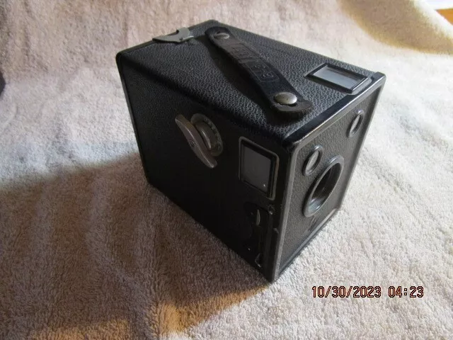 No B-2 Cadet Ansco Agfa Buster Brown Box Camera. All Original. 1930'S Antique