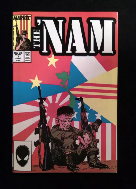 Nam #7  MARVEL Comics 1987 VF+