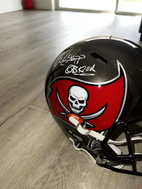 Warren Sapp Autographed Helmet “QB KILLA”