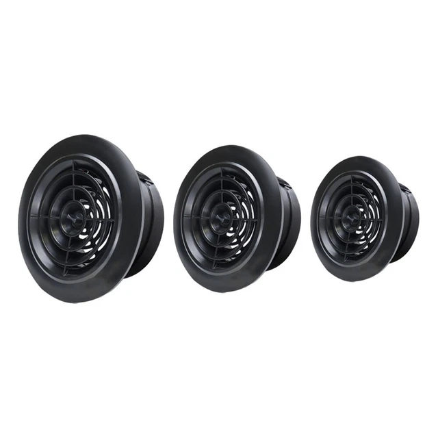 ADJUSTABLE ABS LOUVER Duct Inlet and Outlet Ventilation Grille 75mm ...