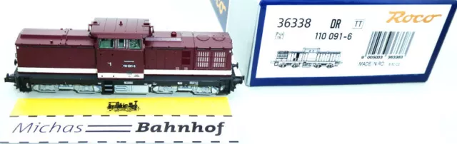 Roco 36338 110 091-6 Diesel Locomotive Dr Epiv Next16 TT 1:120 Boxed New HK4 Å