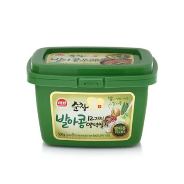 Haepyo Sunchang Goong Germinating Beans 12 Flavors Mixed Ssamjan  500g(17.63oz)