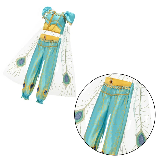 Costume per giochi di ruolo principessa costume outfit abbigliamento bambino