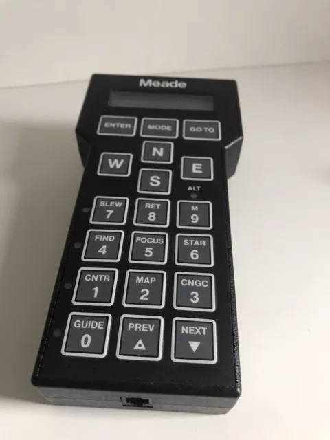 Meade LX200 EMC Telescope Hand Keypad Remote Controller Revision 2.5