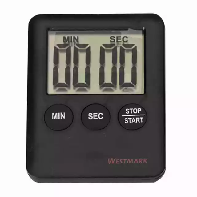 Westmark Reloj de Arena Timers Digital con Imán 6x7x1cm, Incl. Batería Nueva