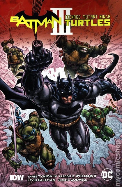 Batman/Teenage Mutant Ninja Turtles III TPB #1-1ST NM 2021 Stock Image