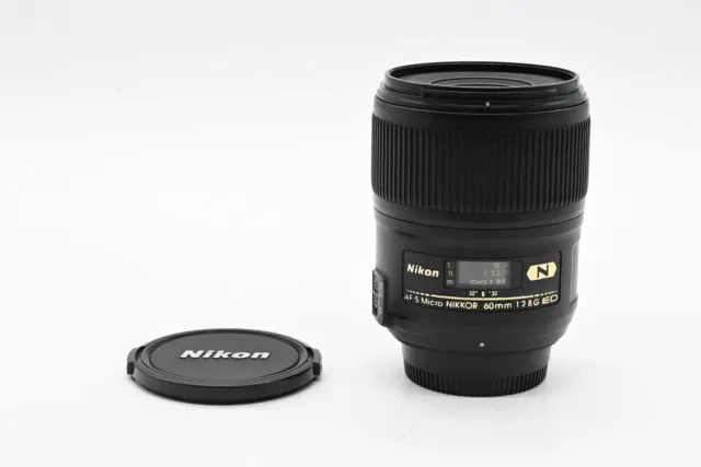 Nikon Nikkor AF-S 60mm f2.8 G SWM ED Micro IF Lens #526