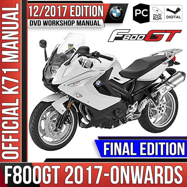 BMW F800GT WORKSHOP Service Repair Manual 2017 Onwards K71 12 2017
