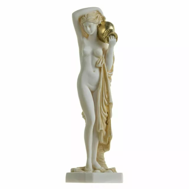 BeautifulGreekStatues - Figura de mujer desnuda con jarra de agua, estatua...