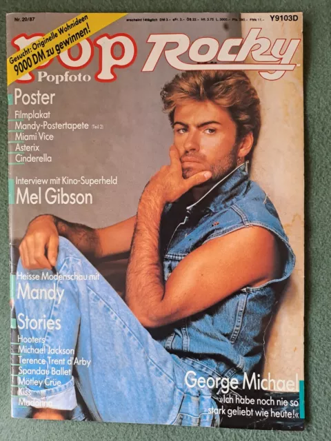 1987 Pop Rocky Nr. 20 87 guter Zustand Jugend Zeitschrift Musik