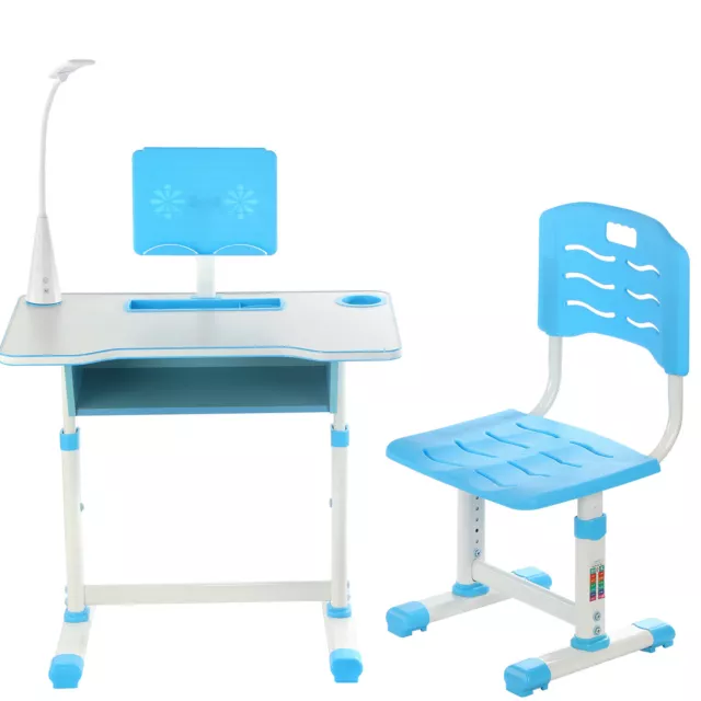 Height Adjustable Study Desk with Chair Set Student Desk and Chair Kit d