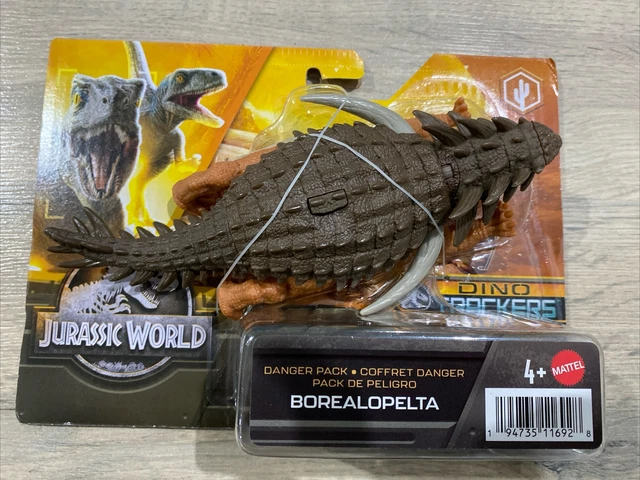 MATTEL JURASSIC WORLD Danger Pack Velociraptor Dino Trackers Dinosaur