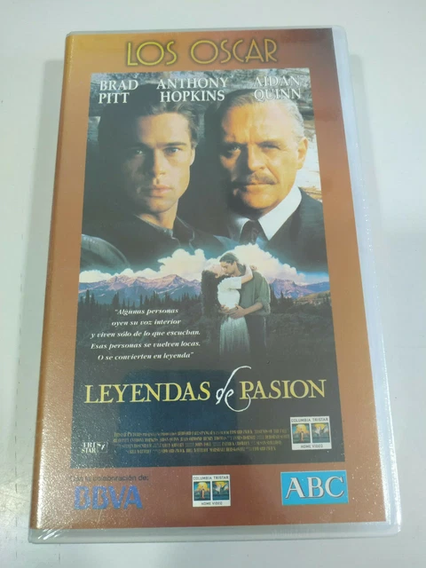 LEGENDS DE PASION Brad Pitt Anthony Hopkins - VHS Tape Español Nueva £ ...